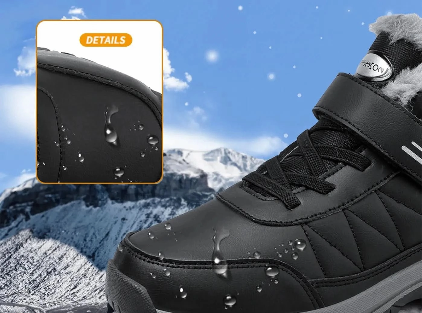 Hiking Shoes Mid FitVille Women's Snow Boots