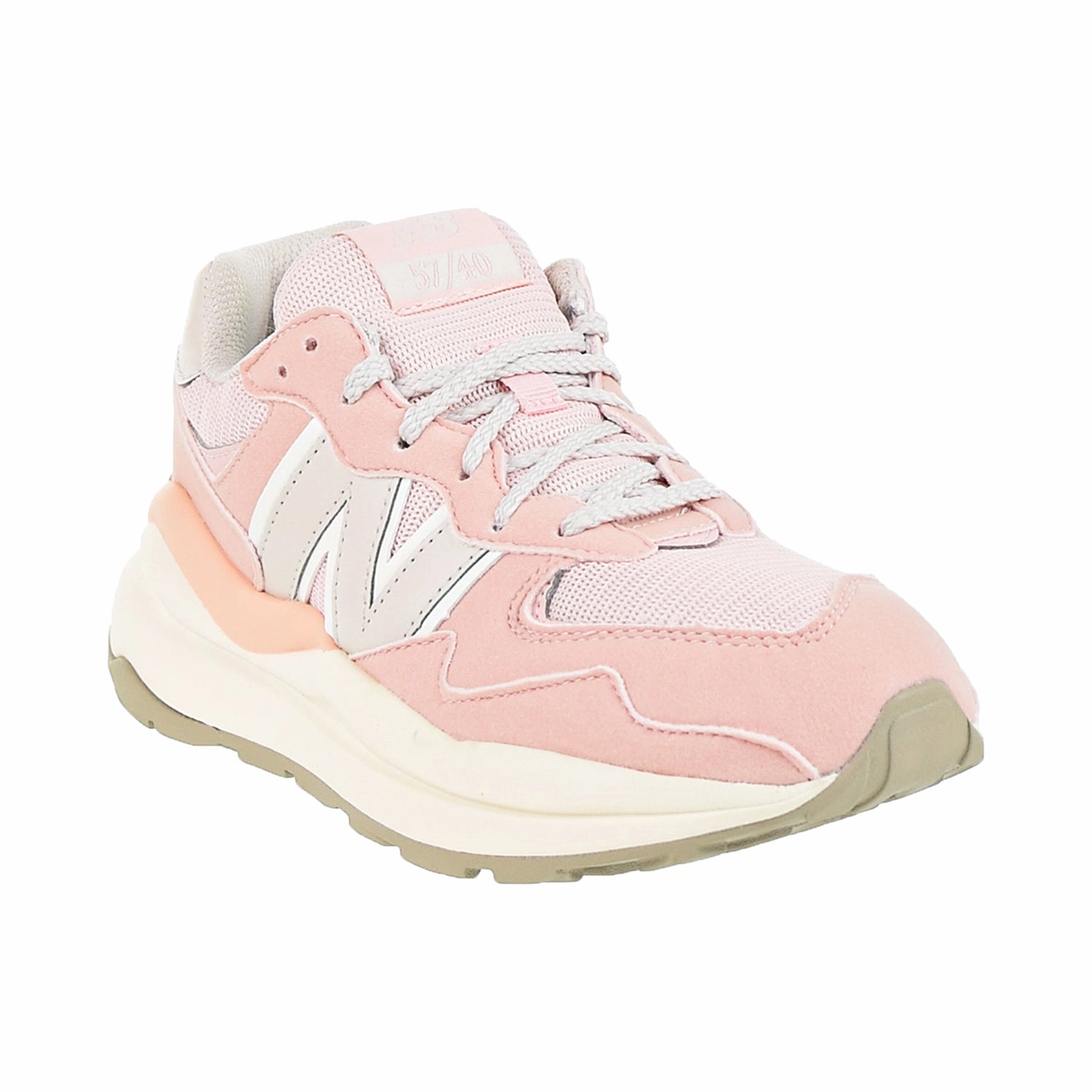 New Balance 57/40 Big Kids' Shoes Pink-Beige Women's New Balance Waterproof Shoes
