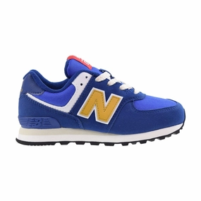 New Balance 574 Core Pack Little Kids' Shoes Blue-White New Balance Men's 877 V1 Walking Shoes
