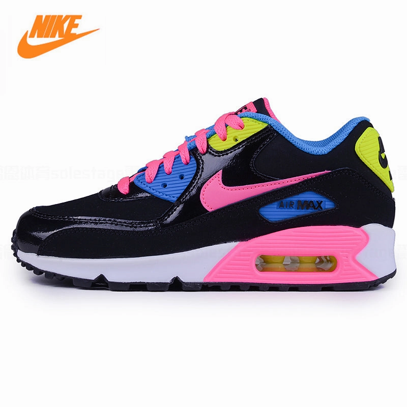 Best Asics Shoes For Bad Knees Nike Air Max 90 GS Black Rainbow [Limited]