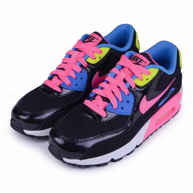 Nike Air Max 90 GS Black Rainbow [Limited] Asics Kayano Running Shoes