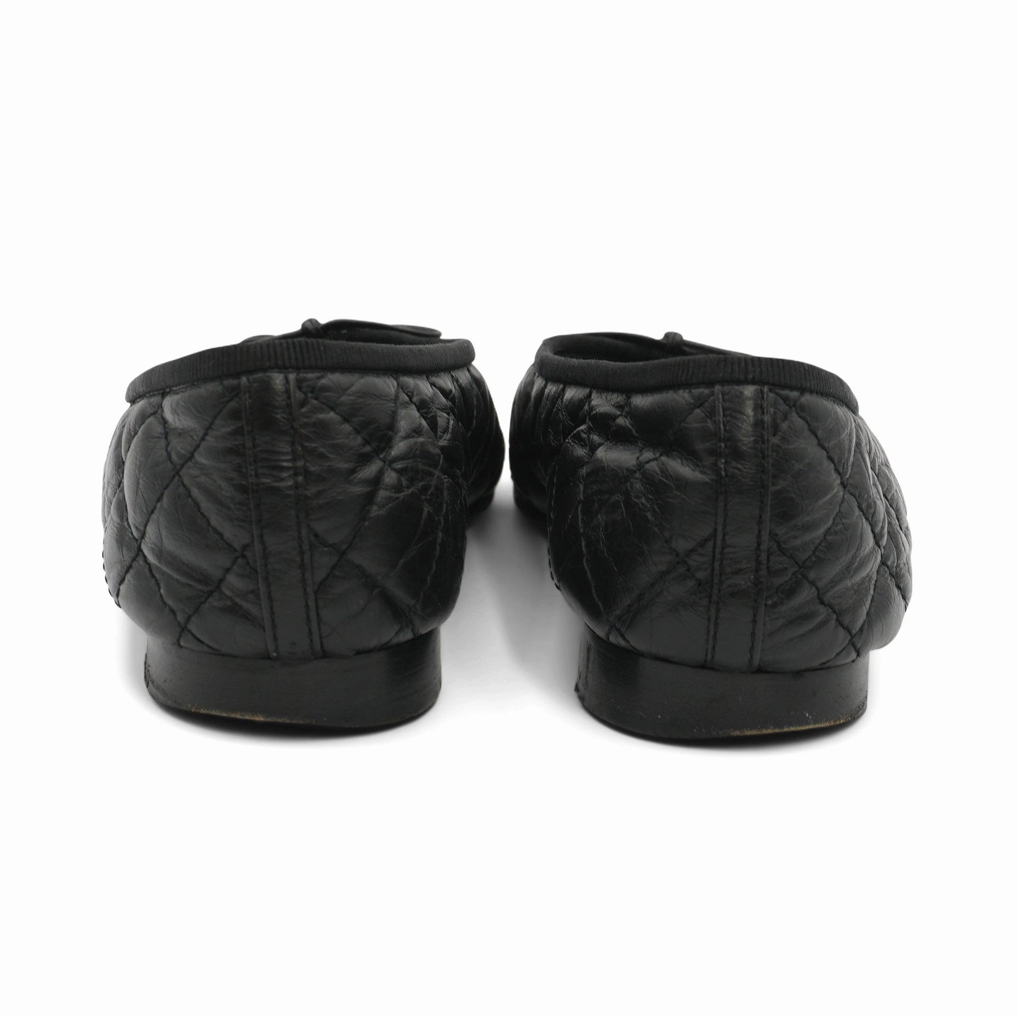 Shoes Woven Flats Chanel Ballet Flats - Women's 38.5