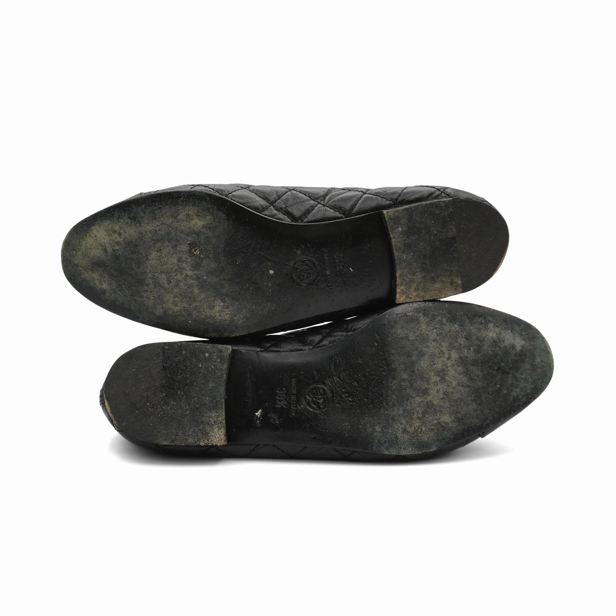 Chanel Ballet Flats - Women's 38.5 Storehouse Flats Shoes