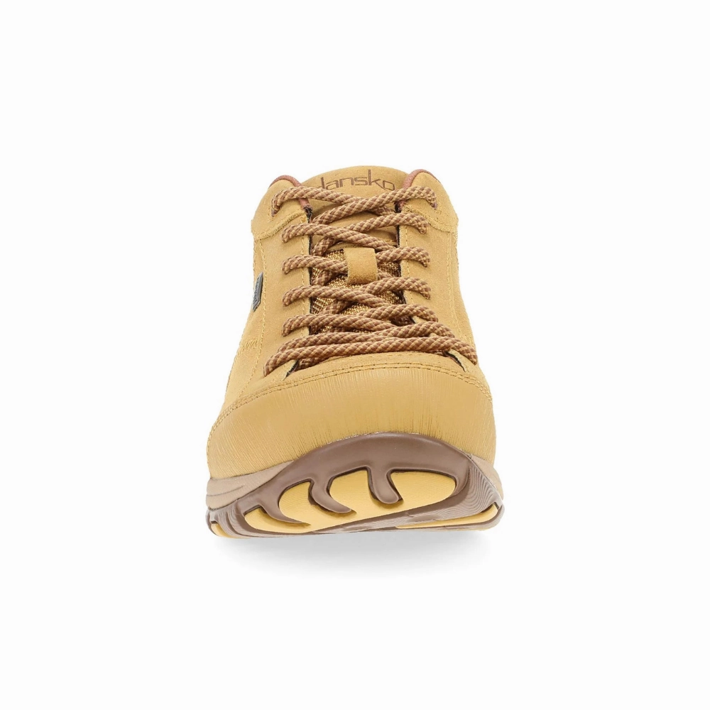 Hemp Casual Shoes Dansko Paisley Wheat Burnished Suede Sneaker (Women's)