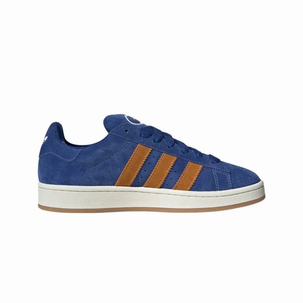 Adidas Spikeless Leather Golf Shoes Campus 00s Royal Blue Orange