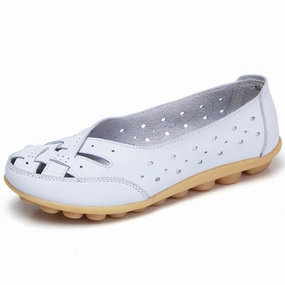 Flats For Women  Comrfort Genuine Leather Flat Shoes Woman Flat Shoes Feet