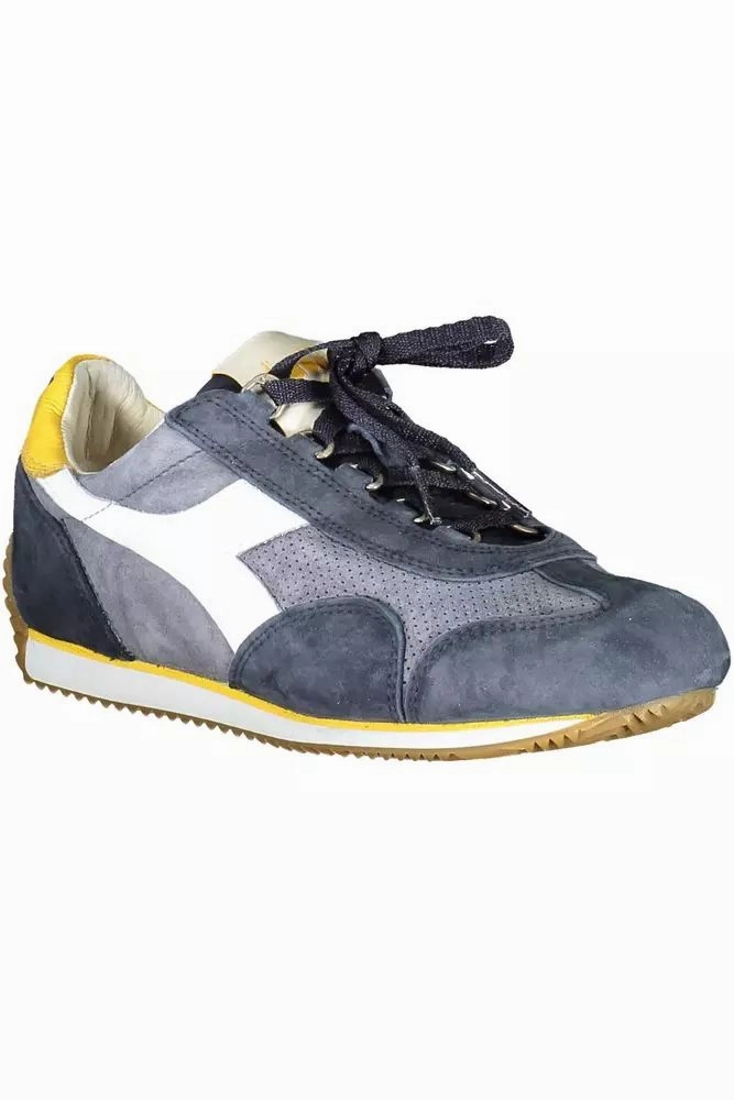 Sneakers With Heels Diadora Contemporary Blue Lace-Up Sports Sneakers
