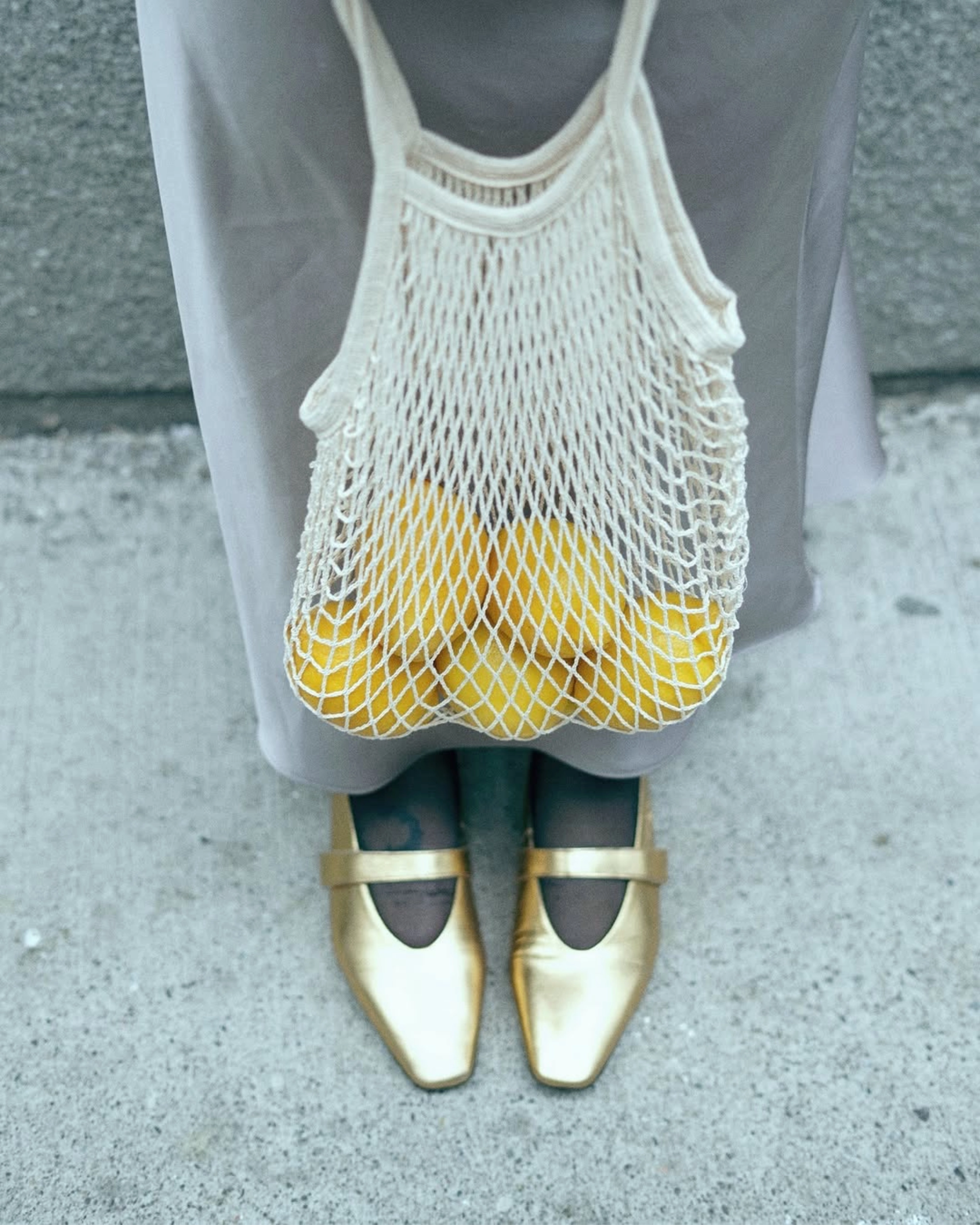 Flordeliz Champagne Metallic Flat Sparkly Bridal Shoes