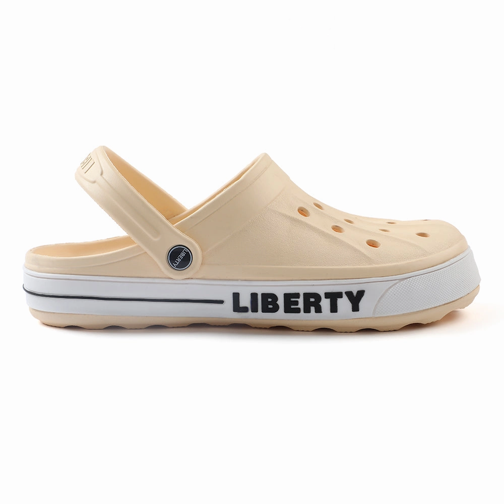 A-HA Khaki Casual Slip-on Clogs For Men LITEWALK By Liberty Bembury Clogs