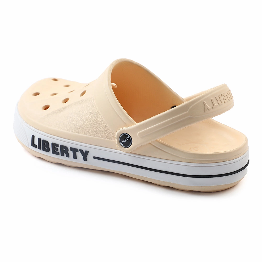 A-HA Khaki Casual Slip-on Clogs For Men LITEWALK By Liberty Clogs Care