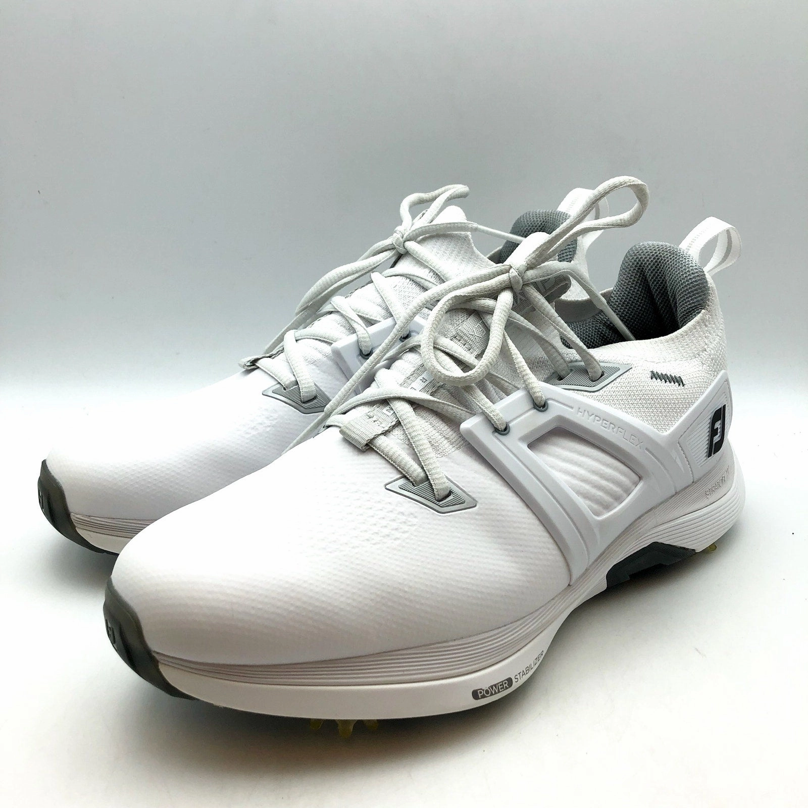 Replacing Golf Shoe Spikes FootJoy Mens Hyperflex Carbon Cleat Golf Sneakers US 7.5 M White Waterproof NIB