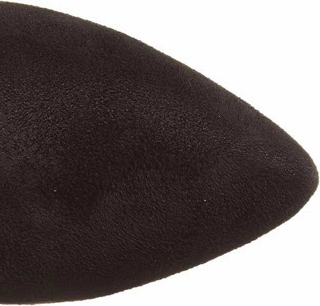 Franco Sarto Katherine High Shaft Boots  Color Black Suede Size 9M Gianni Bini Cowboy Boots