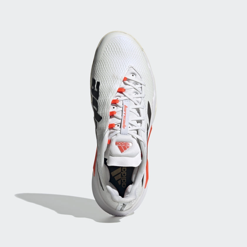 adidas BARRICADE TOKYO Tennis Shoes | Cloud White | Men's Adidas Basketball Shoes Anthony Edwards