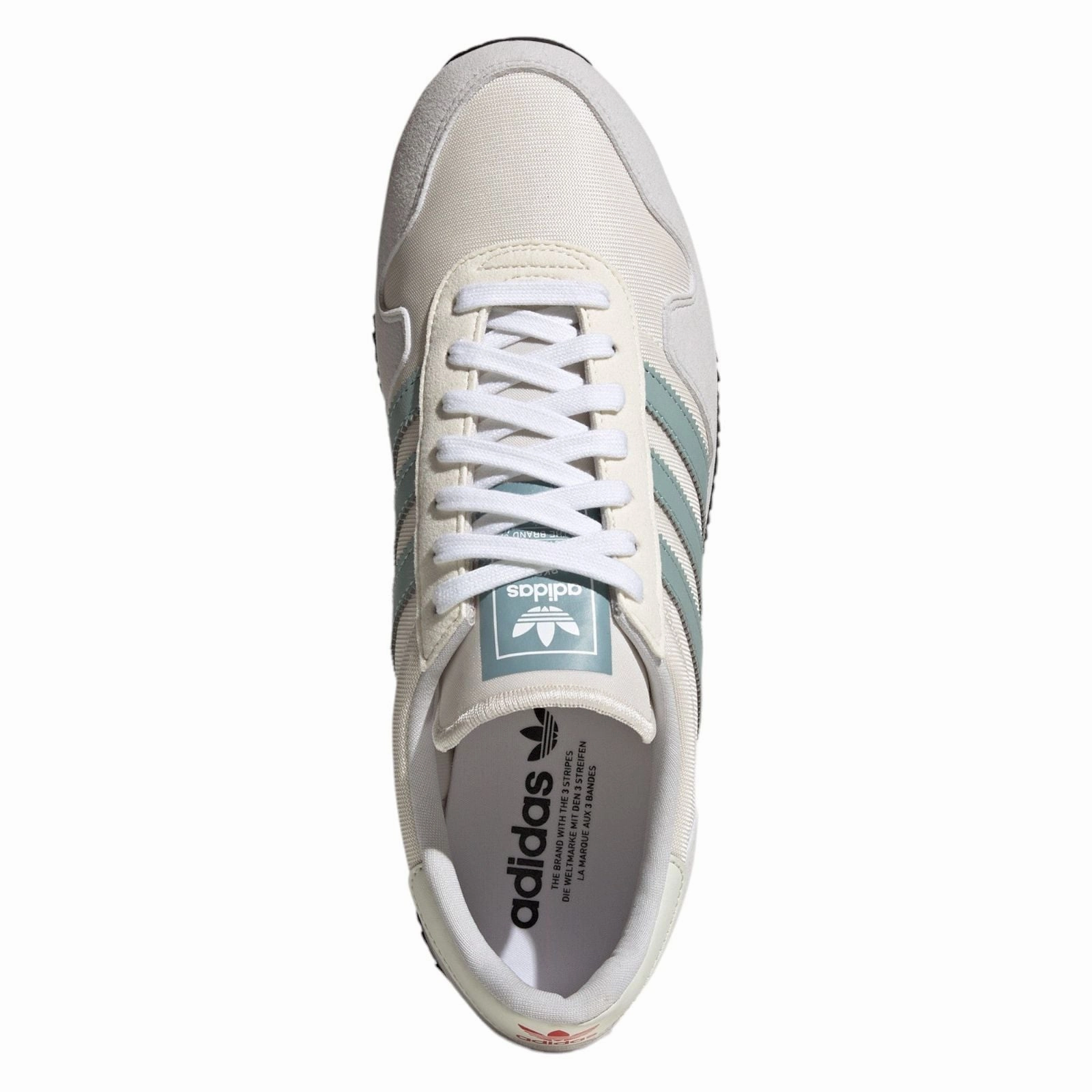 Adidas Adizero Avanti Tyo Running Shoes 0 adidas Originals USA 84 Trainers - Chalk White / Vivid Red