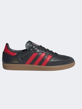 Adidas Hard Shell Shoes Adidas Samba Og Men Original Shoes Carbon/Scarlet/Gum