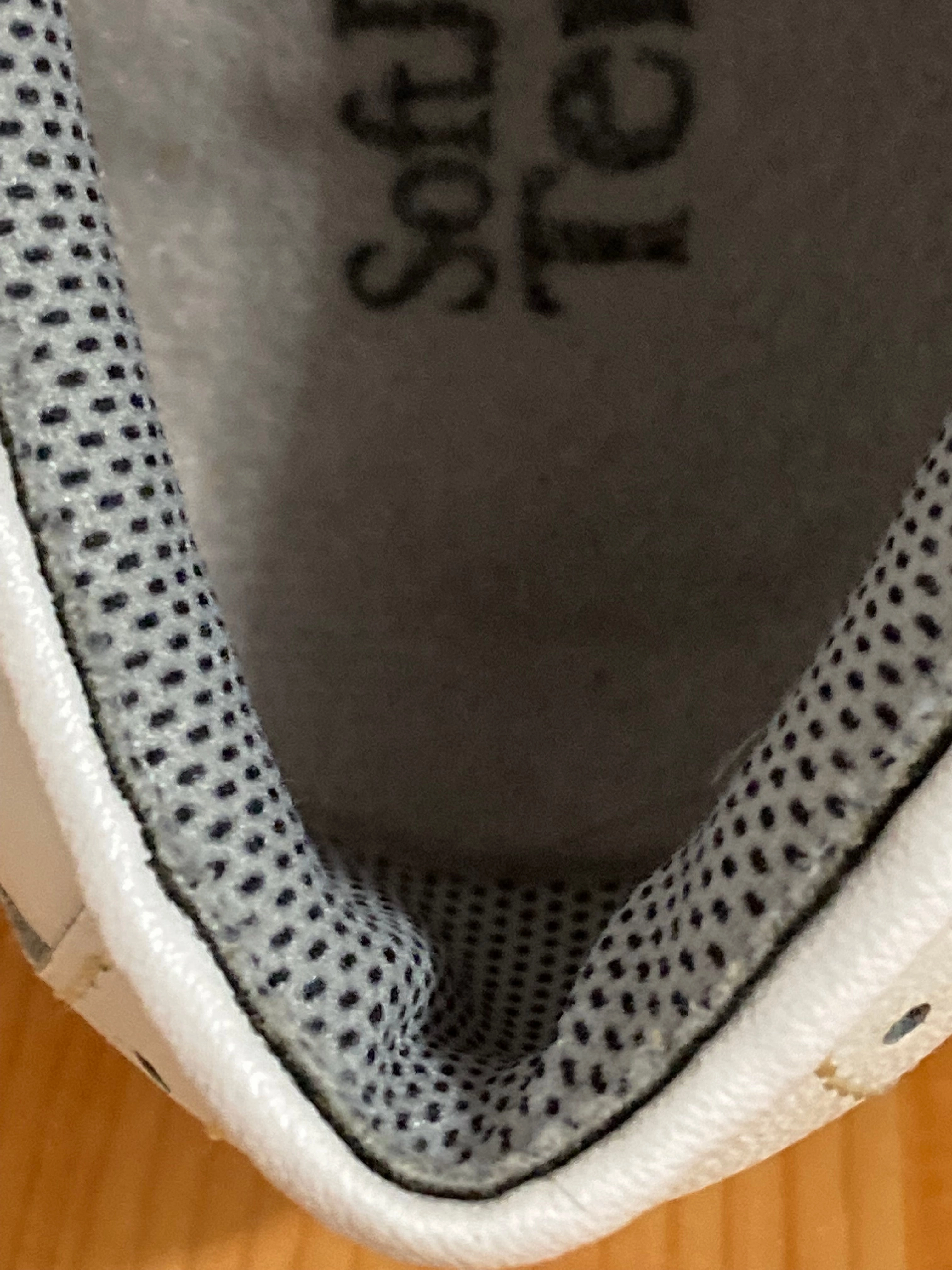 Callaway Newport Gold Shoes FOOTJOY SOFTJOY TERRAINS Women 8.5M Leather Golf Shoes Sneakers White 98355