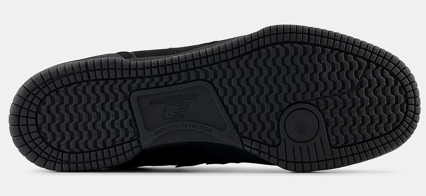 New Balance - Numeric Tom Knox 600 Shoes | Black White Gum New Balance 990 All Black