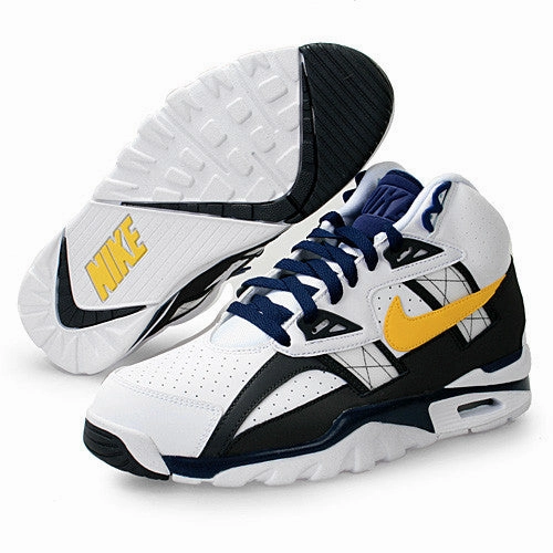 Mens NIKE AIR TRAINER SC HIGH 302346-110 Hi-Top Basketball Sneaker WHITE 12 Asics Gel Kayano Trainer Shoes