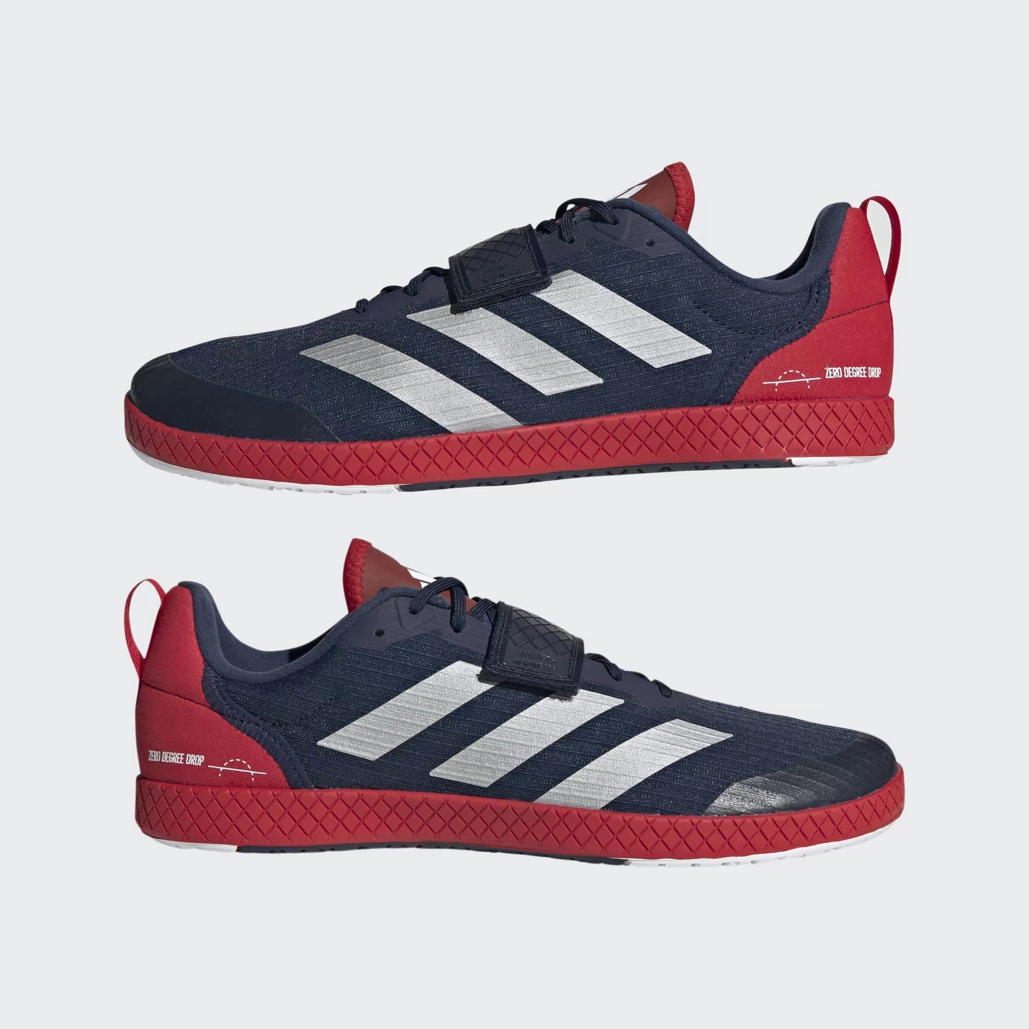 Adidas The Total Shoe - Team Navy Blue 2 / Silver Metallic / Better Scarlet Adidas Jogit Running Shoes