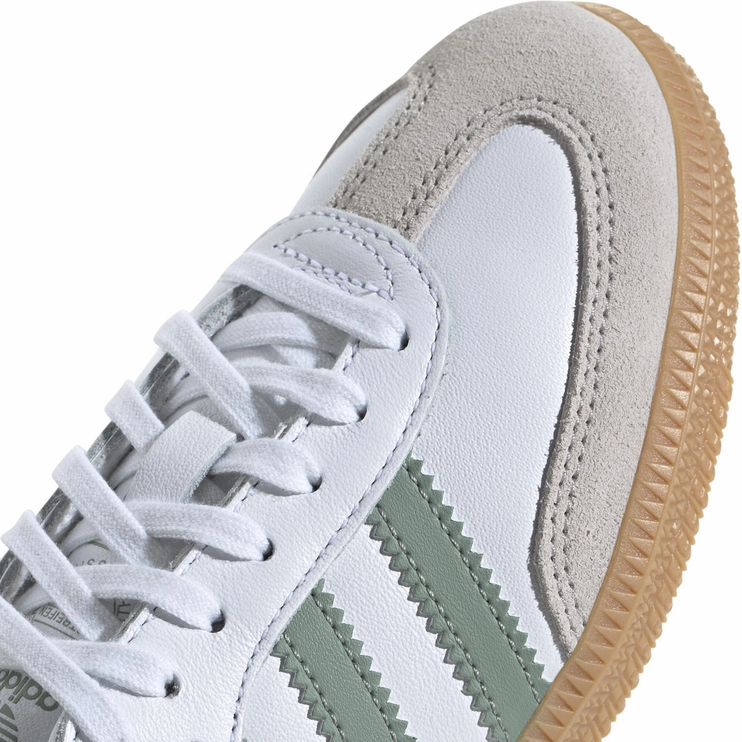 Soccer Shoes Adidas Predator adidas Originals Ftwr White/Silver Green/Gum 3 Samba Og J Sneakers