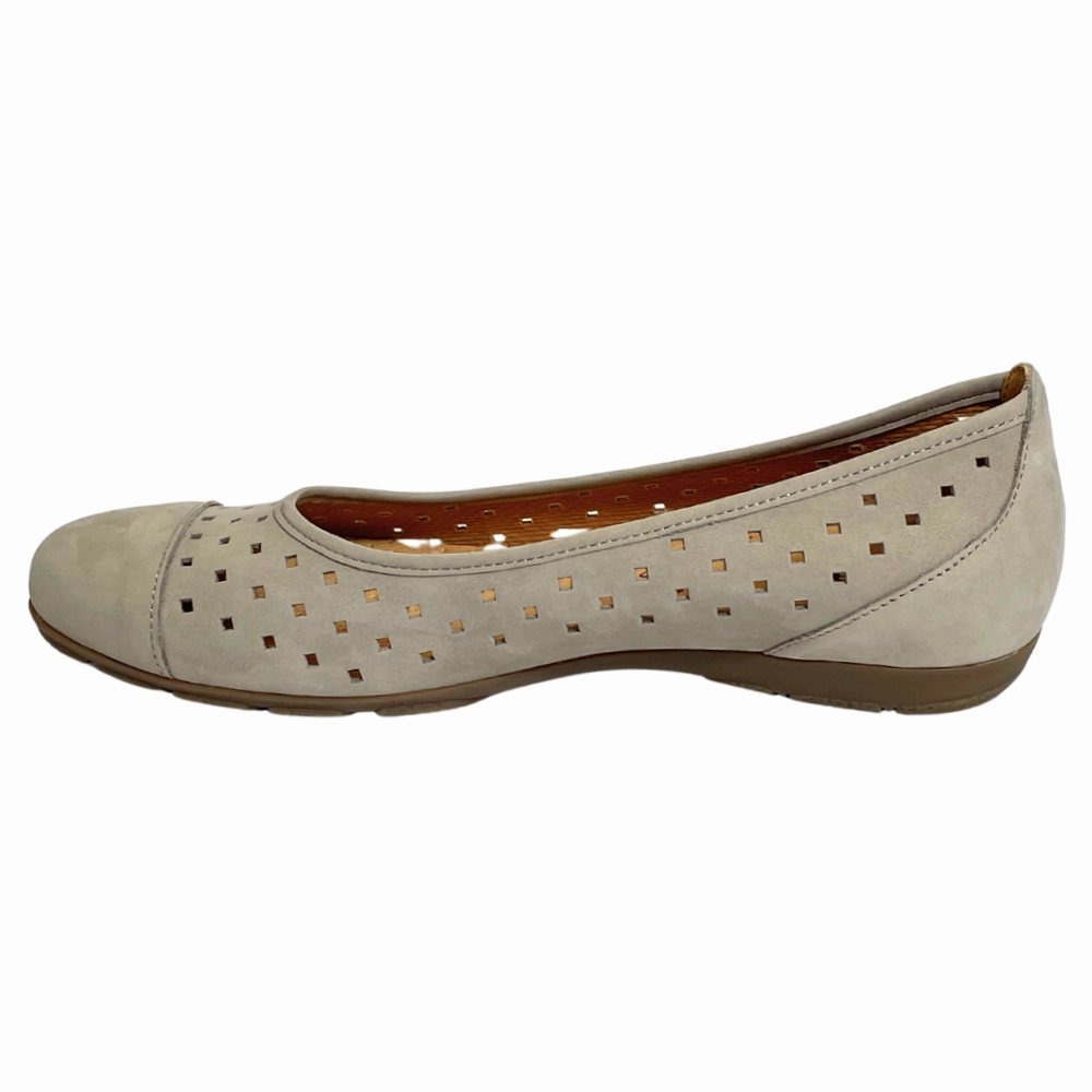 Casual Shoes With Sole Gabor Ballet Perf Linen Flat (Women's)
