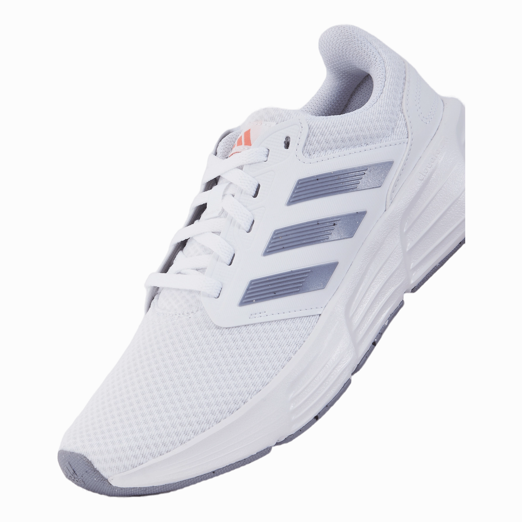 Slide Sneakers Galaxy 6 Shoes Cloud White / Silver Violet / Core Black