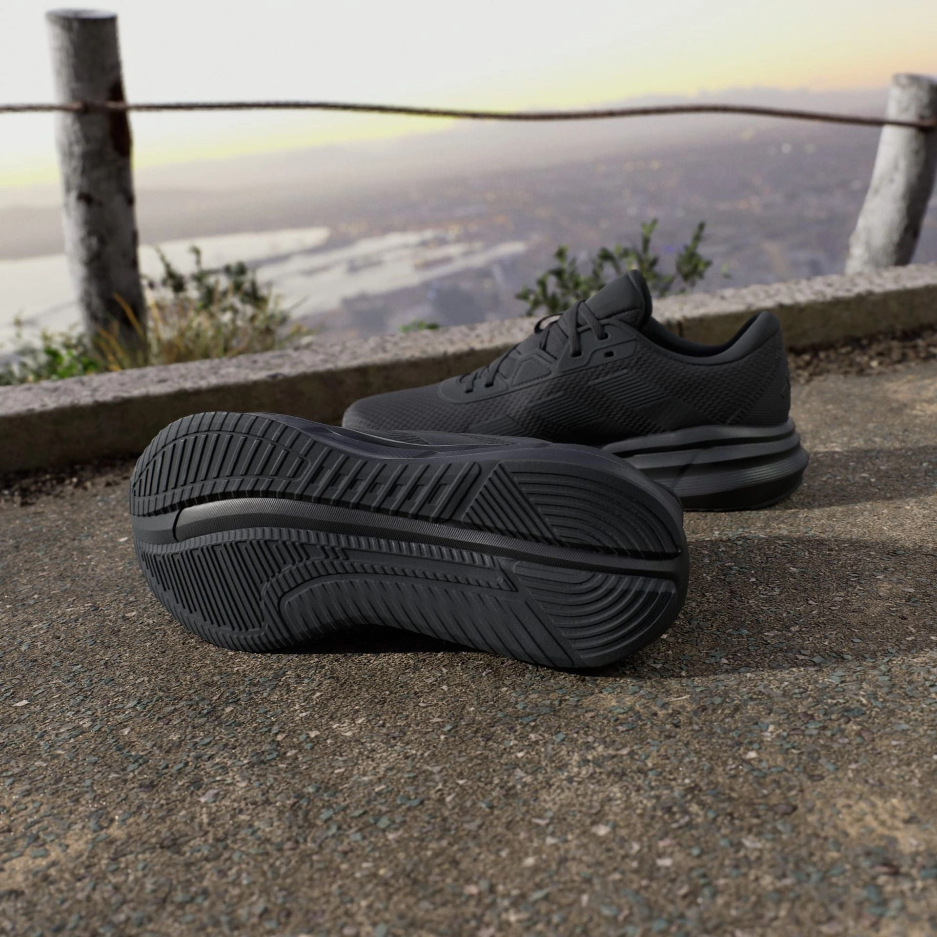 Adidas Work Shoes GALAXY 7 RUNNING SHOES - Core Black / Core Black / Core Black