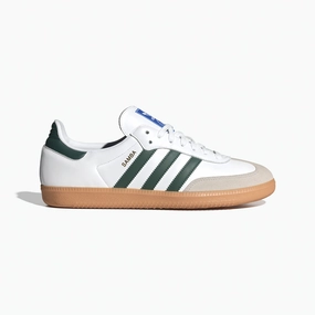 Adidas Full Black Shoes Adidas Samba OG "Collegiate Green" Gumsole (IE3437)