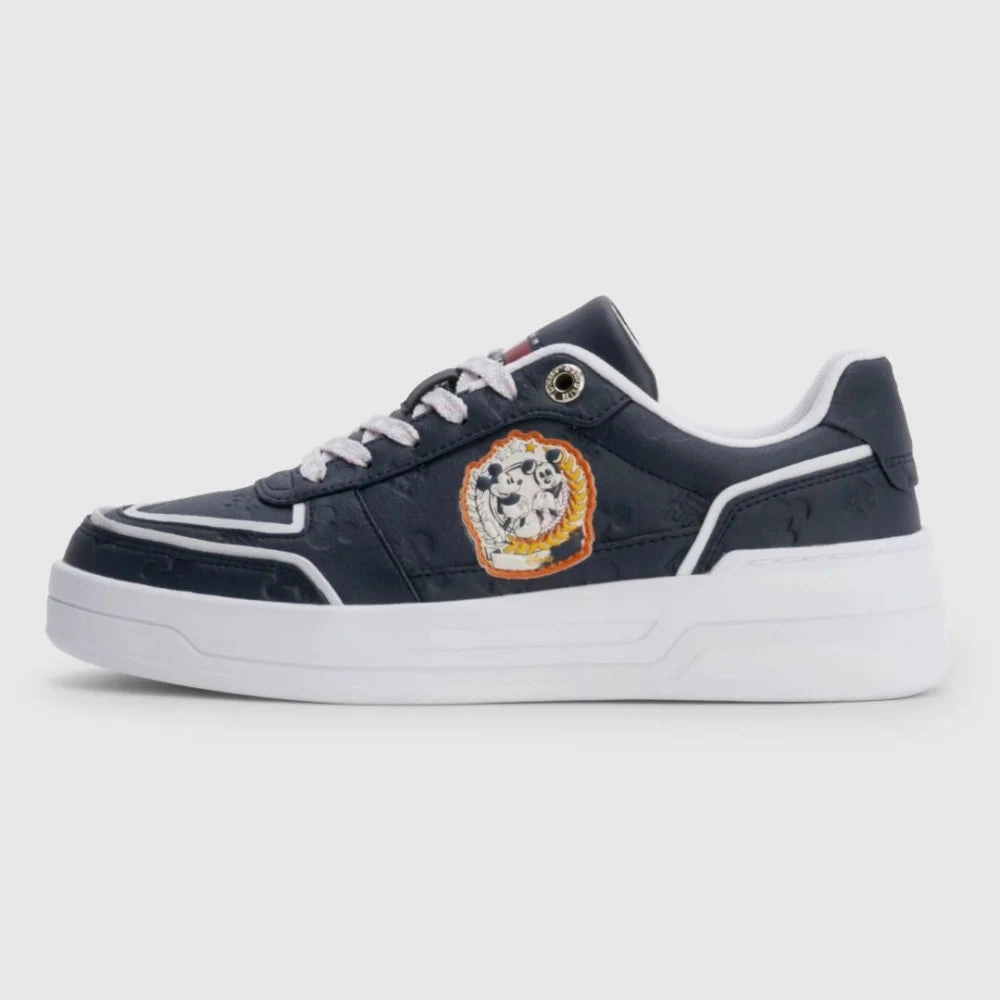 Tommy Hilfiger Disney x Tommy Crest Cupsole Trainers Women FW0FW07425-NVY Ebay Sneakers