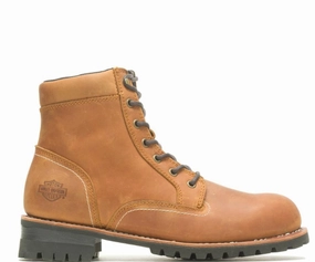 Dora And Boots Genuine Harley-Davidson Bentler 6" CE - Brown D97196