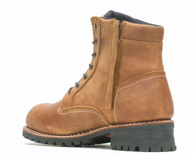 Genuine Harley-Davidson Bentler 6" CE - Brown D97196 Alegria Boots