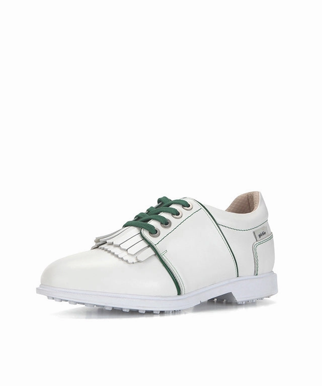 Air Jordan 12 Golf Shoe Giclee Women's On the Ground Spikeless Golf Shoes - Green