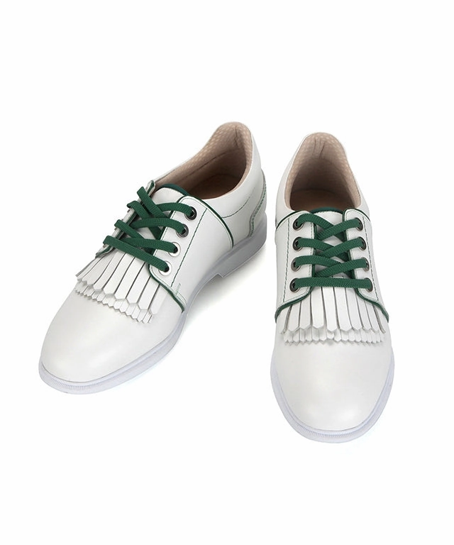 Giclee Women's On the Ground Spikeless Golf Shoes - Green Golf Shoe Cleat Replacement