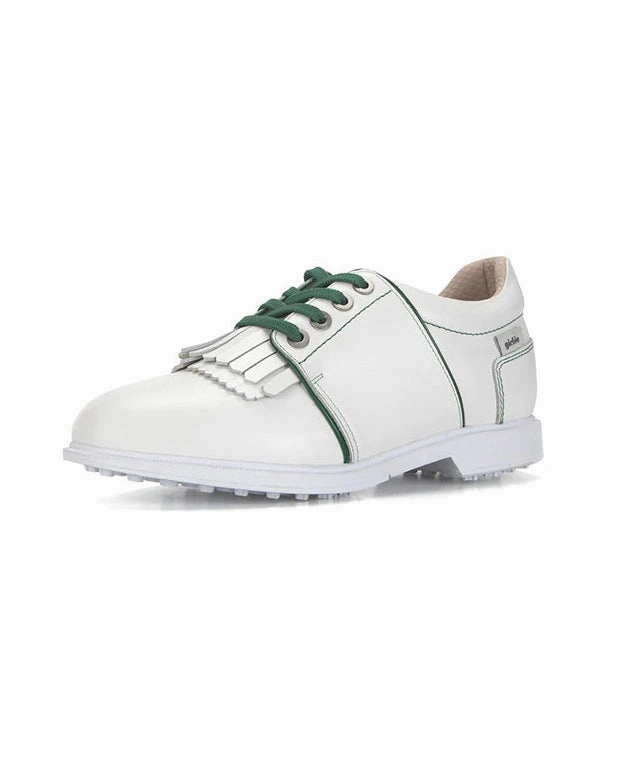 Giclee Women's On the Ground Spikeless Golf Shoes - Green Zoom Golf