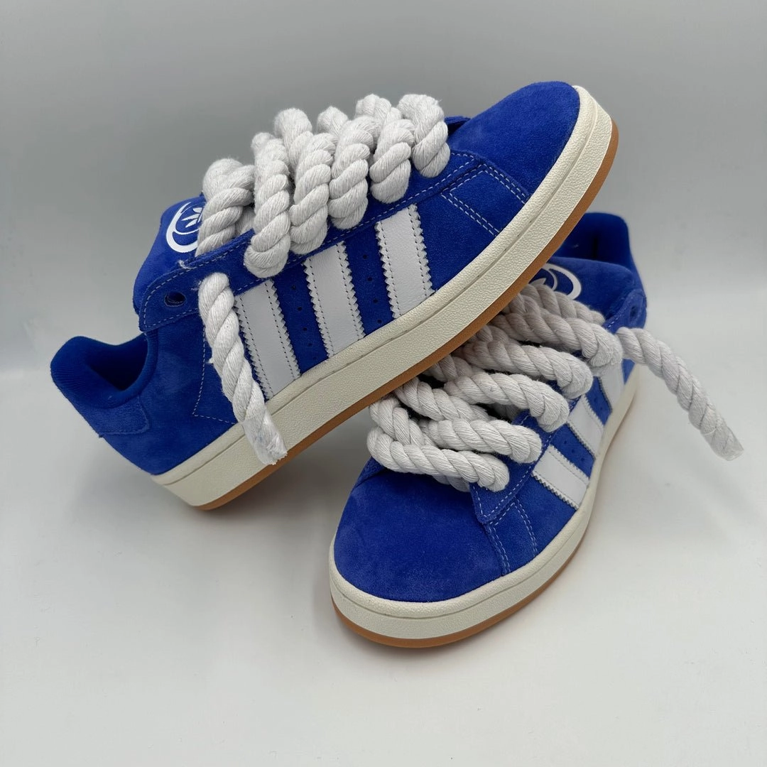Adidas Hvc 2 Wrestling Shoes Adidas Campus 00s Blue "Rope Laces" White