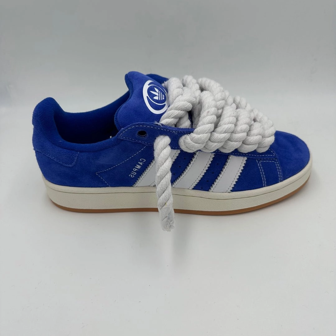 Adidas Campus 00s Blue "Rope Laces" White Trail Running Shoes Adidas