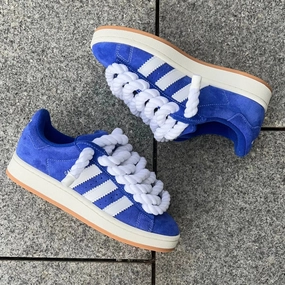 Adidas Campus 00s Blue "Rope Laces" White Adidas Run Shoes Sneaker
