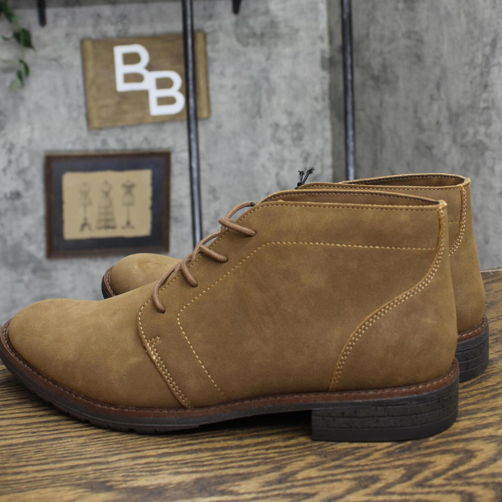 Flame Boots Goodfellow & Co Mens Jerad Chukka Boots 88097788 Walnut Brown 11.5