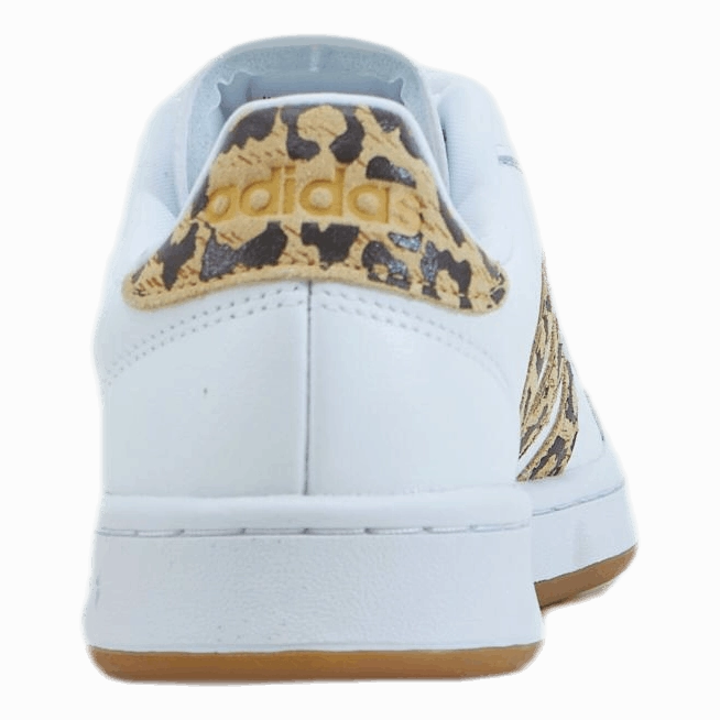 Grand Court Cloud White / Cloud White / Cardboard University Of Michigan Sneakers