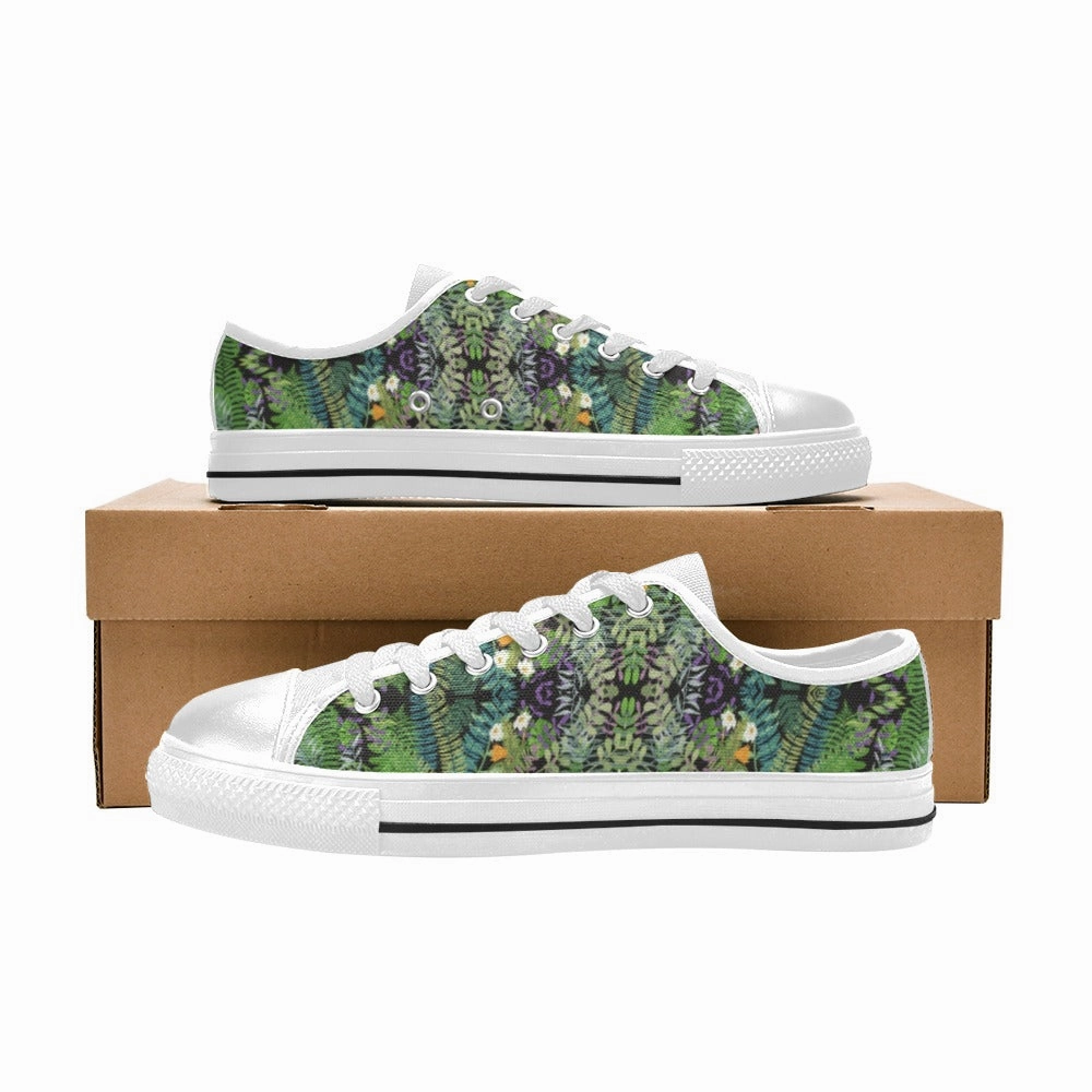 Graphic Jungle Low Rise Canvas Shoes up to size 12 Best Running Shoe For Flat Feet And Overpronation