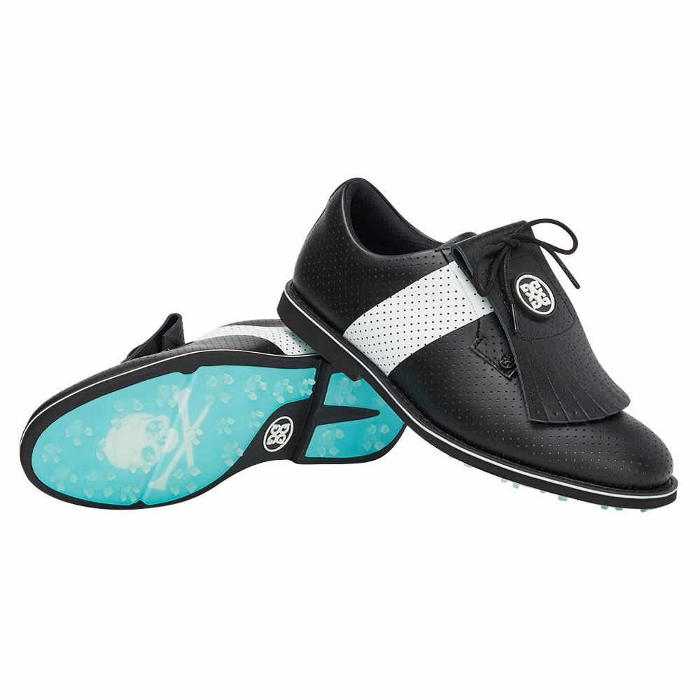 Best Golf Shoe Carry Bag Golf Gfore Gallivanter Peforated Leather Luxe Sole Kiltie Golf Shoes 2024 Women