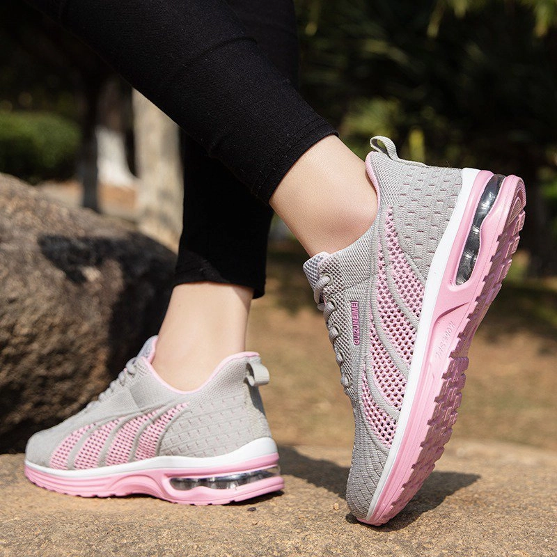 Running Shoes Clearance Groovywish Women Orthopedic Shoes Mesh Running Platform Sneakers
