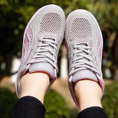 Groovywish Women Orthopedic Shoes Mesh Running Platform Sneakers Air Monarch Running Shoes