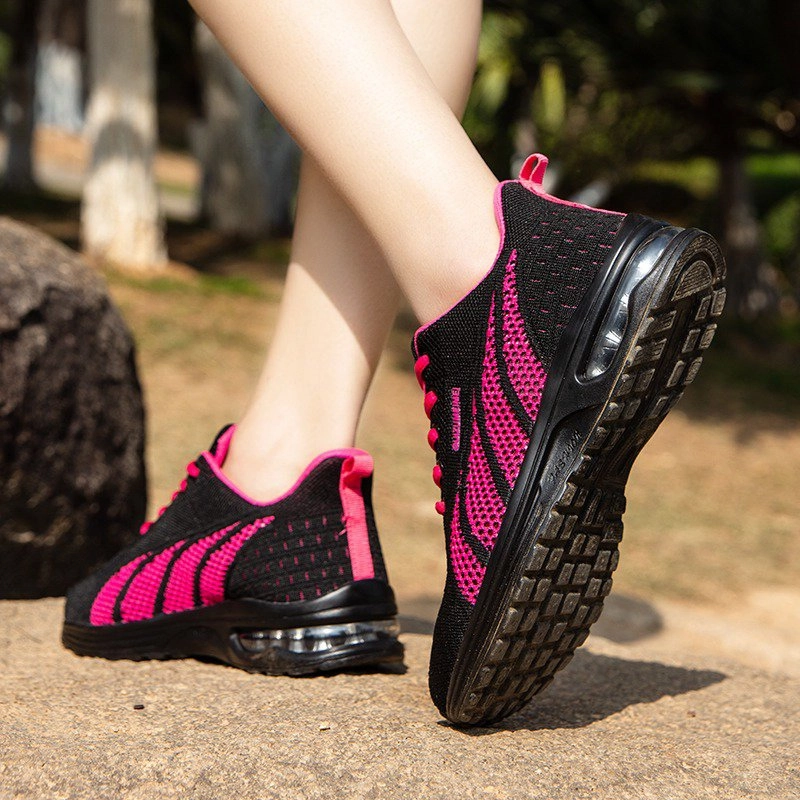 Cross Country Running Shoe Groovywish Women Orthopedic Shoes Mesh Running Platform Sneakers