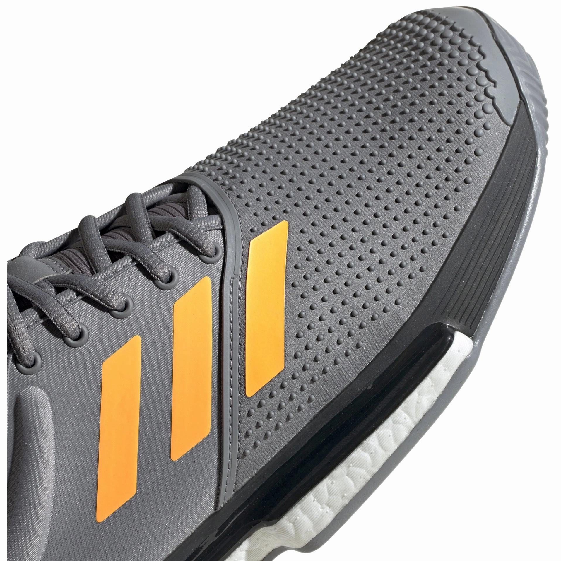 Adidas SoleCourt Boost Grey Mens Tennis Shoes Adidas Fancy Shoes