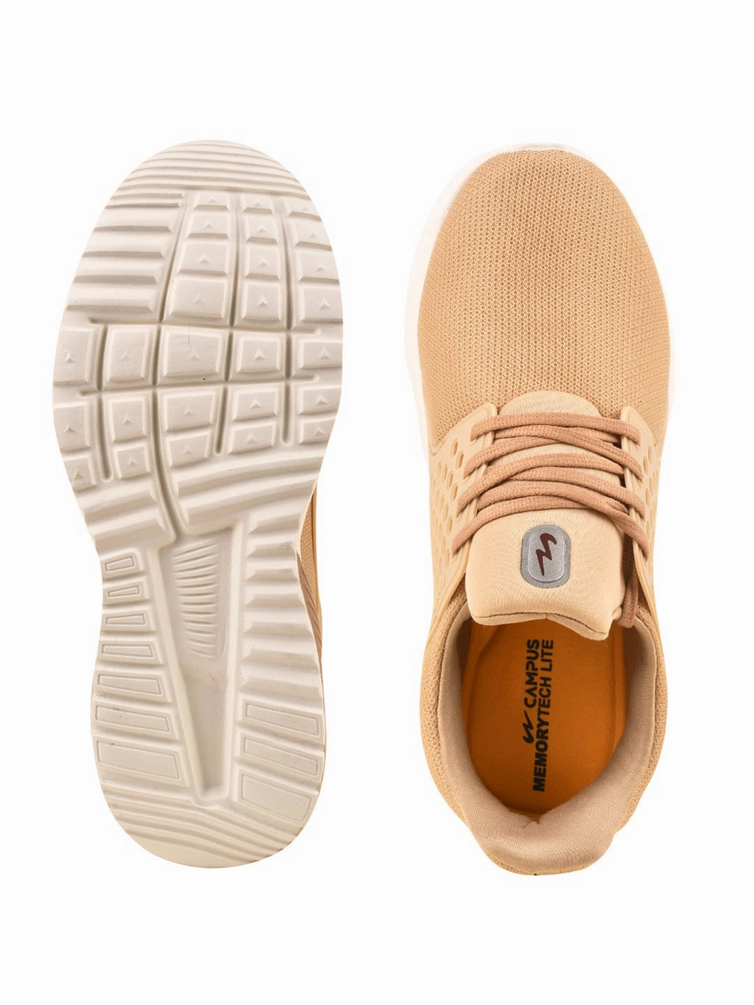 Shoes Zoom Running CAMP-ACHIEVER Beige Men's Running Shoes