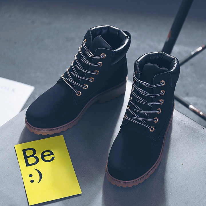 Red Wing Boots     Women's thick warm shoes