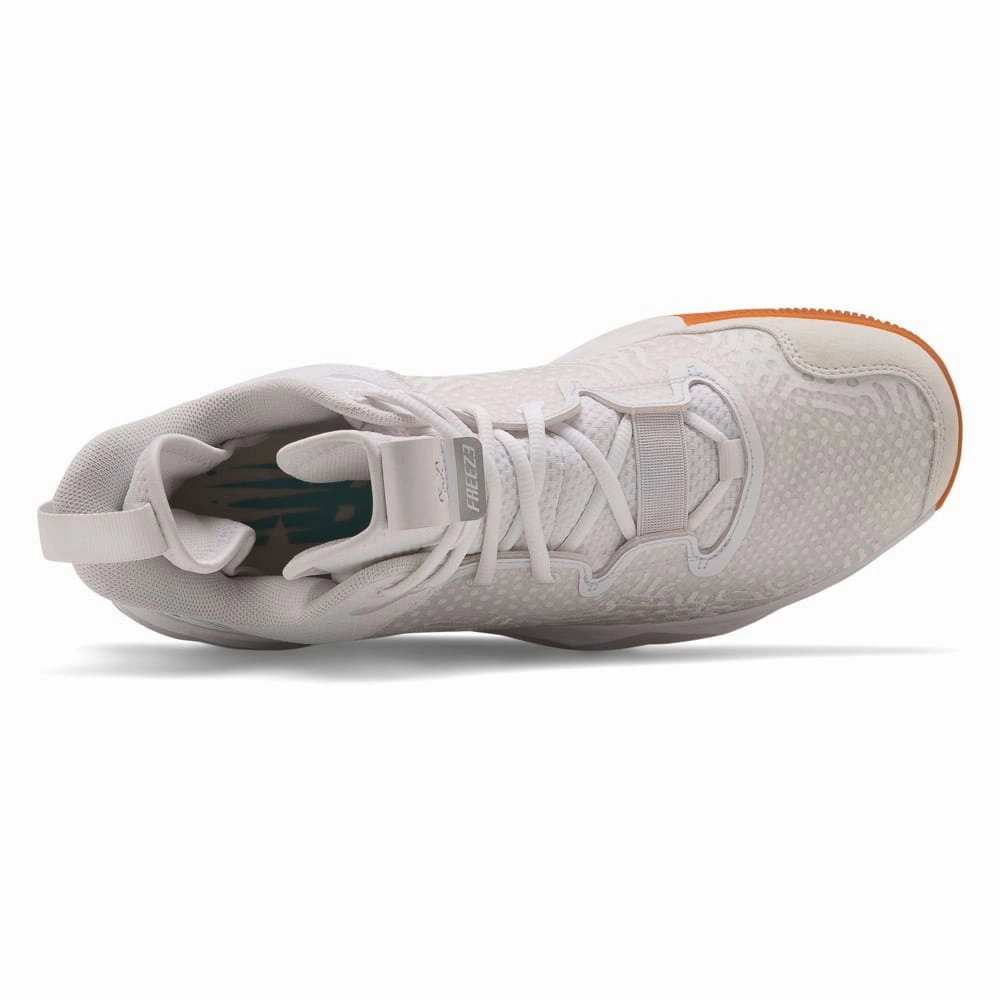 New Balance Freeze V3 Box Indoor White Lacrosse Shoes Pink 960 New Balance