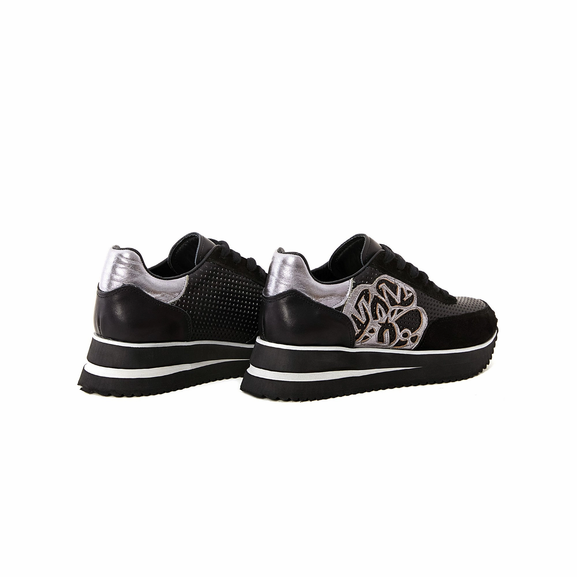 Women's Suede Calf Leather Handmade Sneakers W5013 Rockport Sneakers