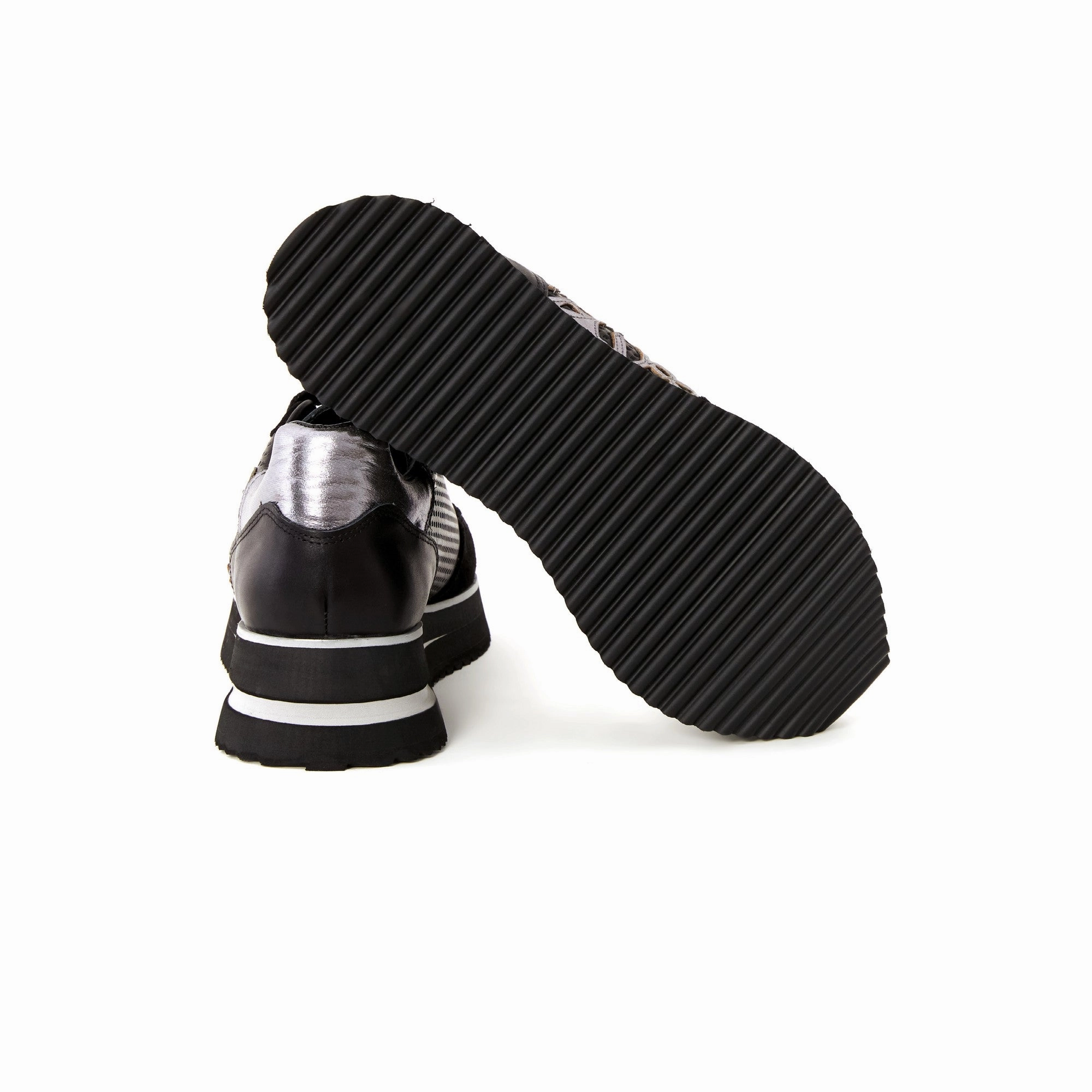 Amalfi Sneakers Women's Suede Calf Leather Handmade Sneakers W5013